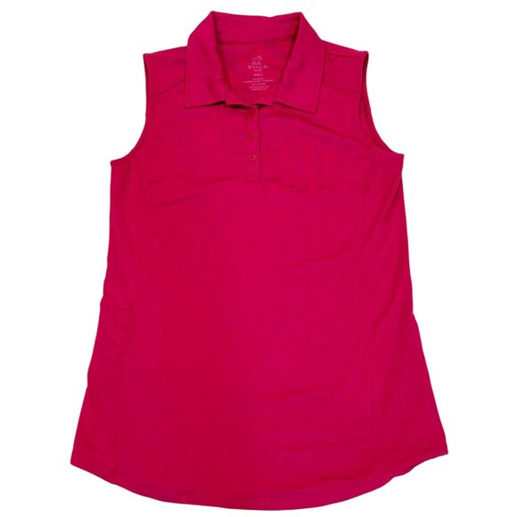 WOOLX The Rosie Sleeveless Polo Shirt Size Small - Picture 1 of 5